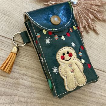 Gingerbread Man  tissue case Christmas stocking gift