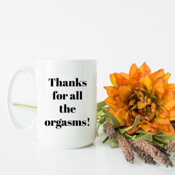 Thanks for all the orgasms Mug