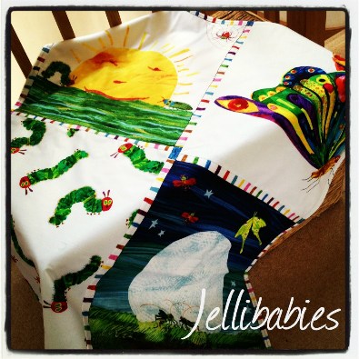 The very hungry caterpillar cot blanket  Playmat