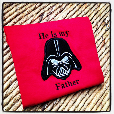 Star wars "He Is My Father" children's T shirt