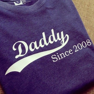 Daddy since ... fathers day T shirt 