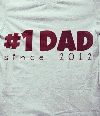 Daddy since ... fathers day T shirt 2