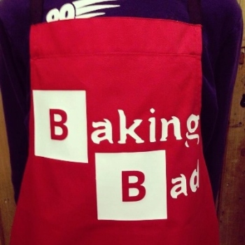 Baking Bad  adult apron ANY design and text
