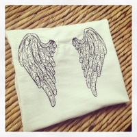 Angel wings children's T shirt