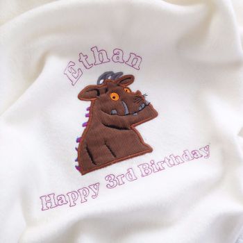 The Gruffalo  personalised cot blanket