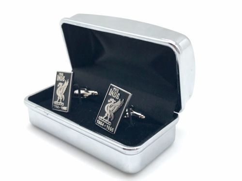 Indefatigable old boys association cuff links in presentation box colour bl
