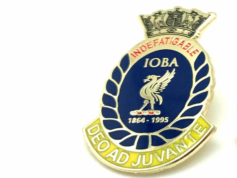 Indefatigable old boys association divisional badge HOOD