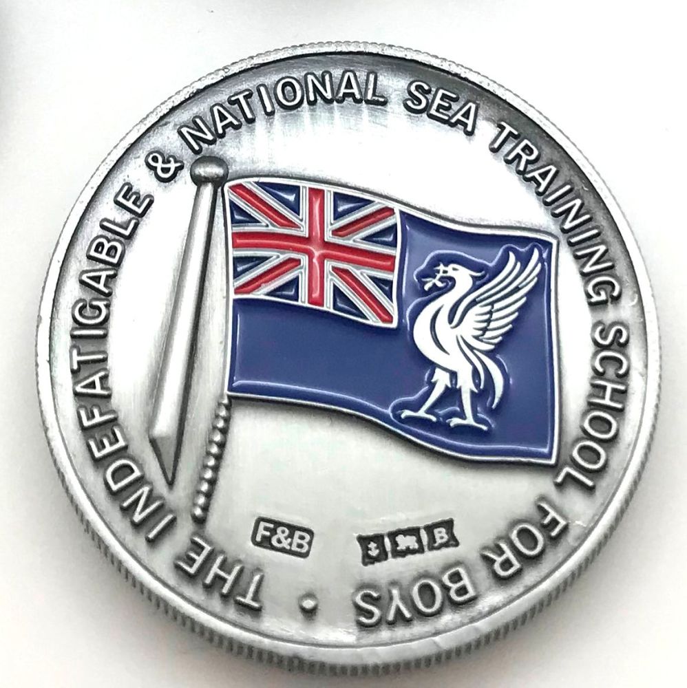 Indefatigable Commemorative Coin indeoba.com(6b)