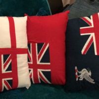 flag cushions