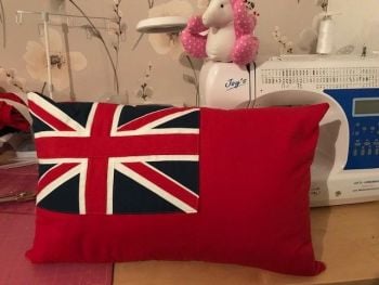 red ensign cushion