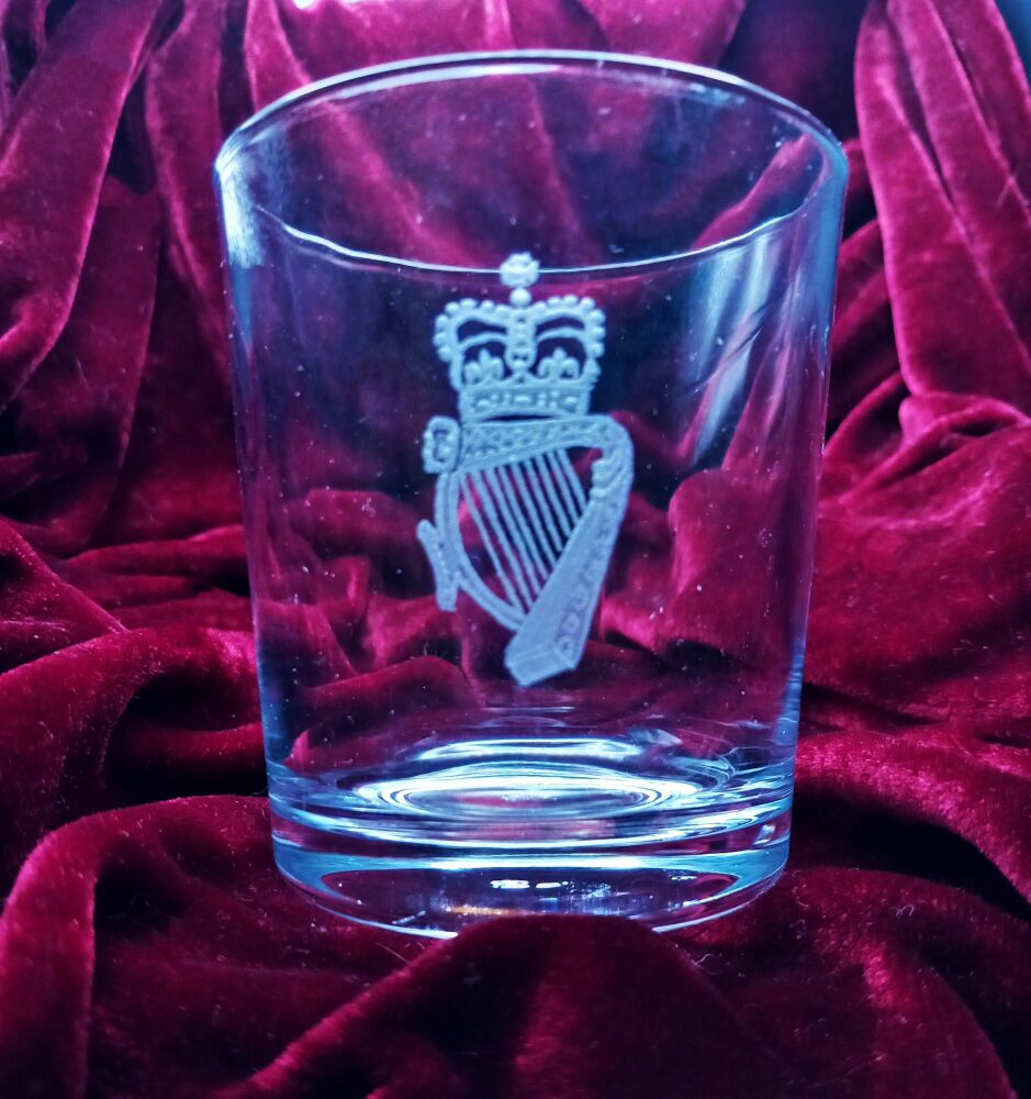 C. Other badges on discontinued mixer glass Irish