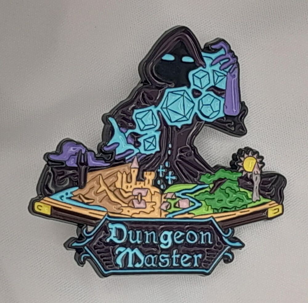Dungeons and Dragons / Gaming badge Dungeon Mater