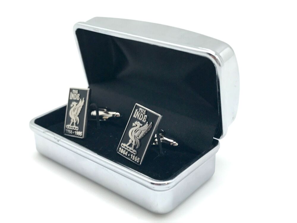 Cufflinks Indefatigable old boys association Soft black POSTED NATIONALLY U