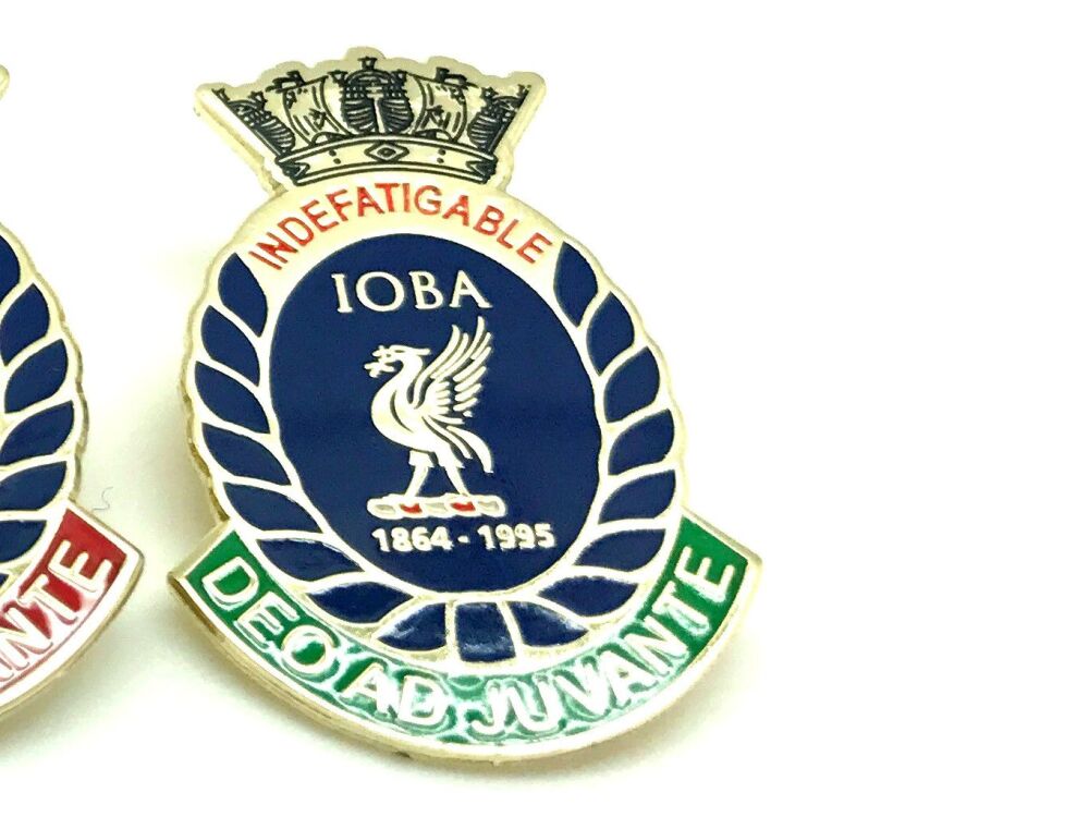Badge Divisional Indefatigable OBA Rodney POSTED NATIONALLY UK