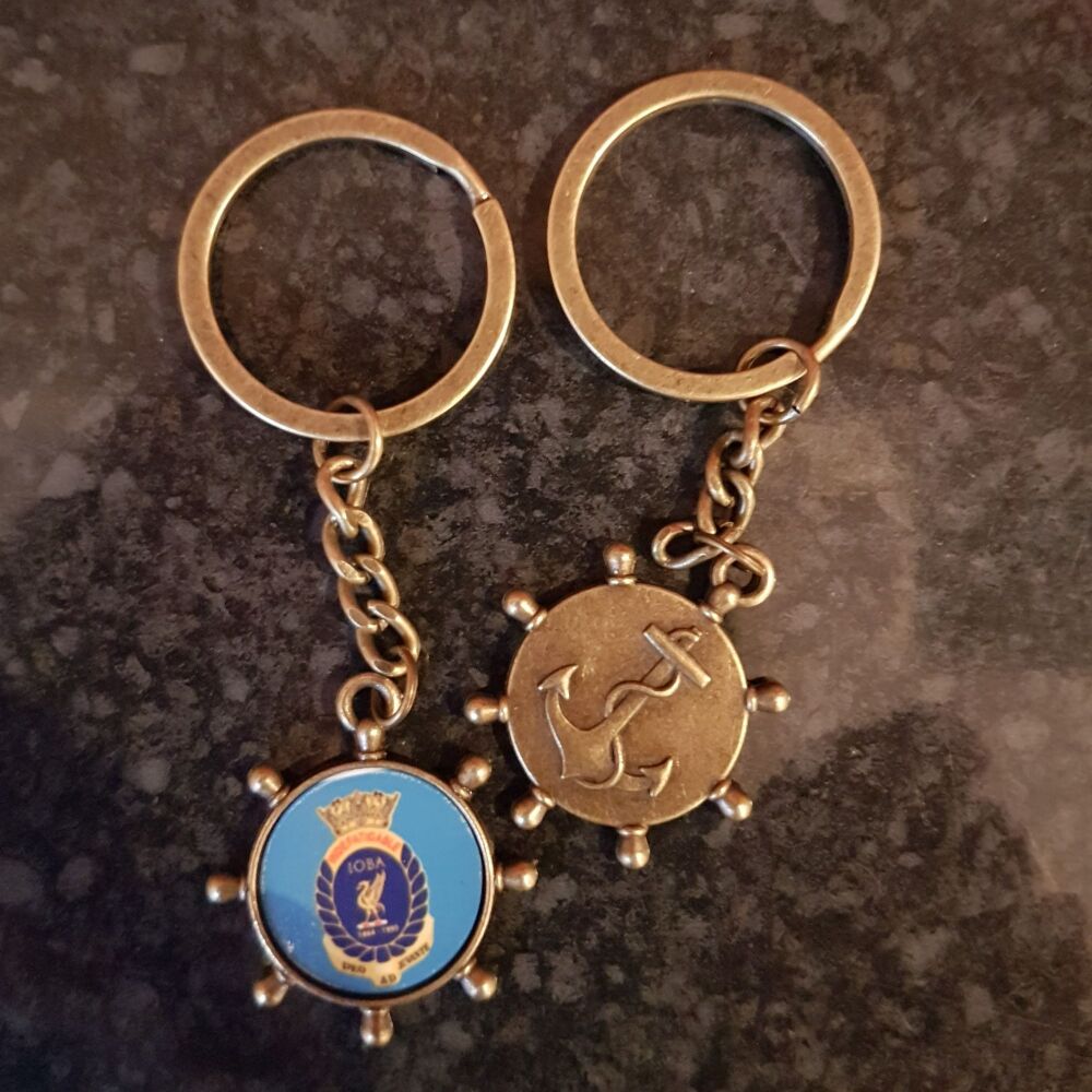 Helm Key Ring  IOBA badge POSTED NATIONALLY UK