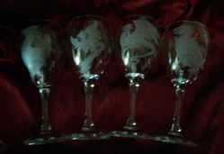 dragon wine glass set