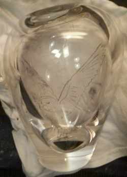 OWL ON DARTINGTON CRYSTAL 1