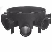 Aquaflow Underground Chamber Base 470mm with 110mm Outlets