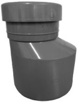 Aquaflow 160mm x 110mm Reducing Coupling Pushfit Grey
