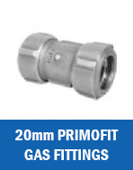 9F Primofit Gas Fittings 20mm