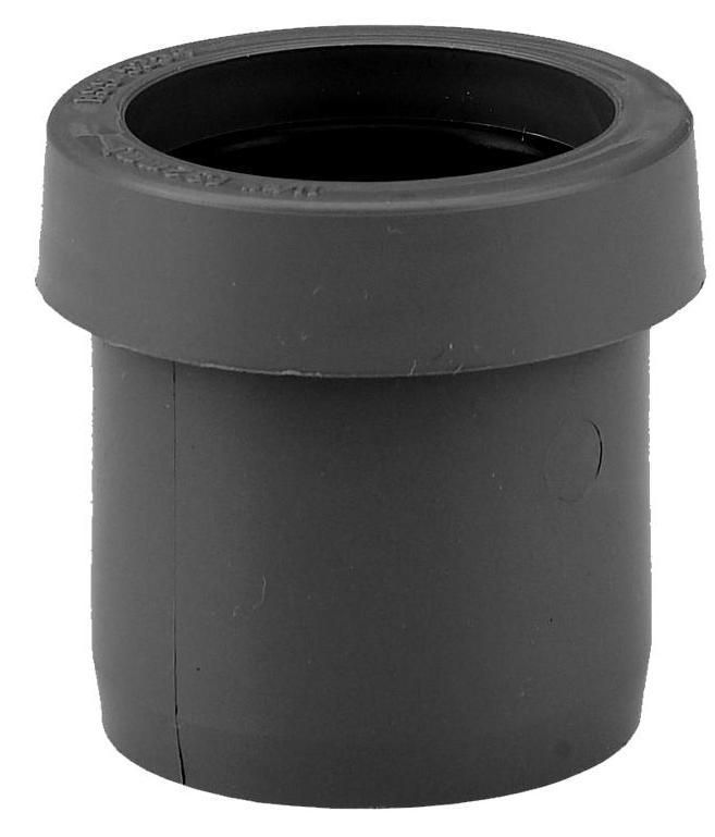 Black 40mm x 32mm Reducer Push Fit Waste - PDC