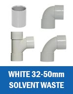 3E Solvent Waste Range White