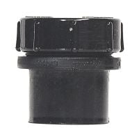 Black 32mm Solvent Access Plug with Screw Cap Waste