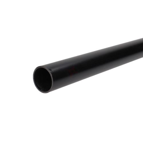 Black 32mm x 3m Solvent Plain End Waste Pipe