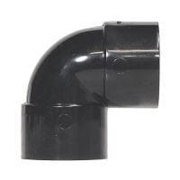 Aquaflow Black 40mm Solvent 90 Bend Waste