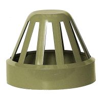 Aquaflow Olive Grey 110mm Solvent Vent Cowl