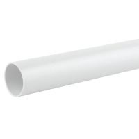 Aquaflow White 32mm Waste 3m Single Socket Pipe
