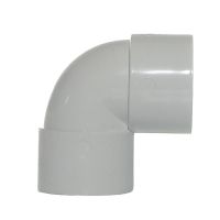 Aquaflow White 32mm Waste 90 Knuckle Bend