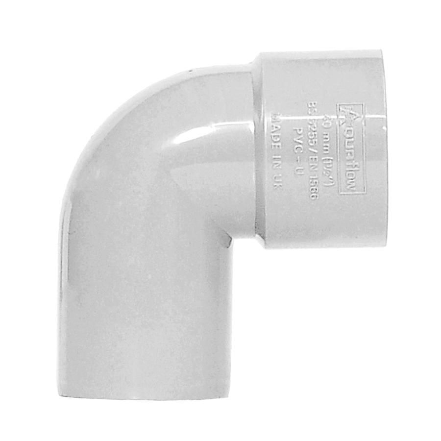 Aquaflow White 32mm Waste 92 Spigot Bend