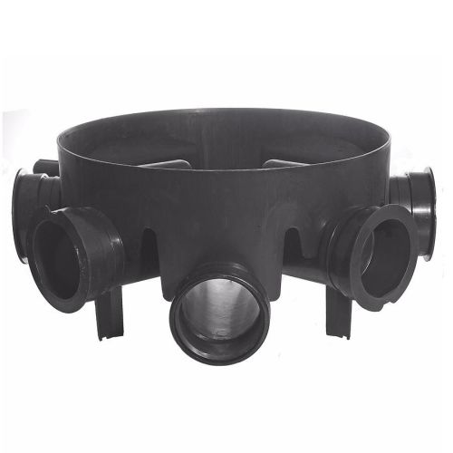 Underground 160mm Chamber Base 470mm with 160mm Outlets
