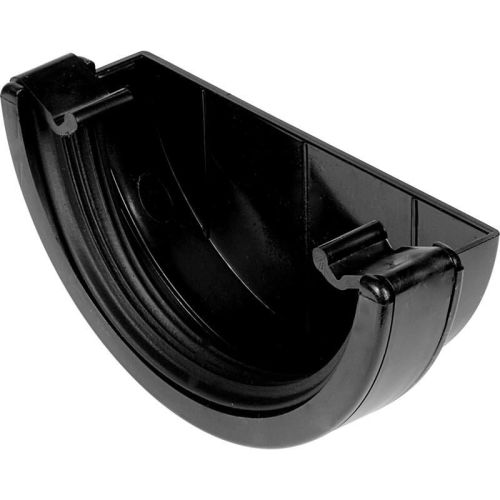 Black 150mm Commercial External Stopend