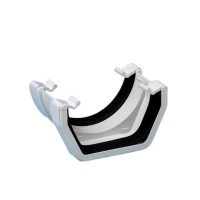 Aquaflow White Square/Round Gutter Adaptor