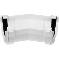 White Square Line 150 Gutter Angle