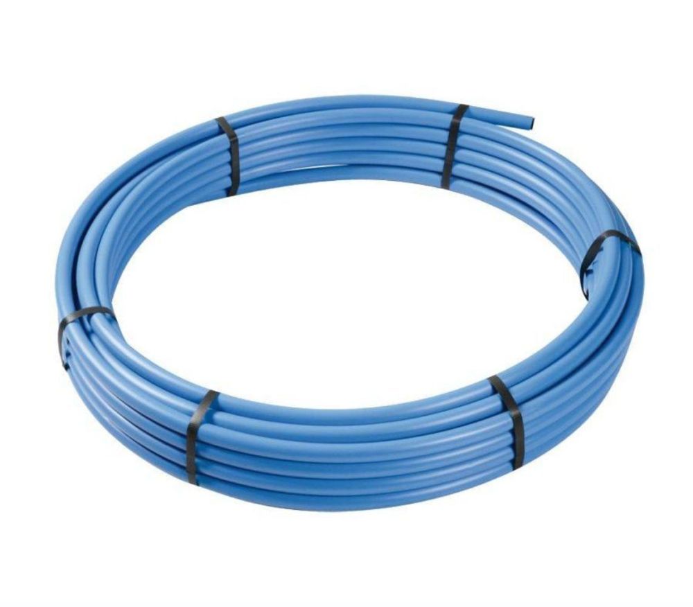 MDPE Blue 32mm x 100m Coil Water Pipe 