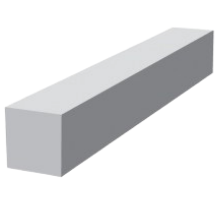 16mm Square Fascia Corner 300mm 90