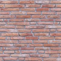 Red Brick 8mm x 250mm x 2.6m  Decorative Cladding