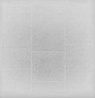 Multi Tile Small Polar White 10mm Decorative Cladding