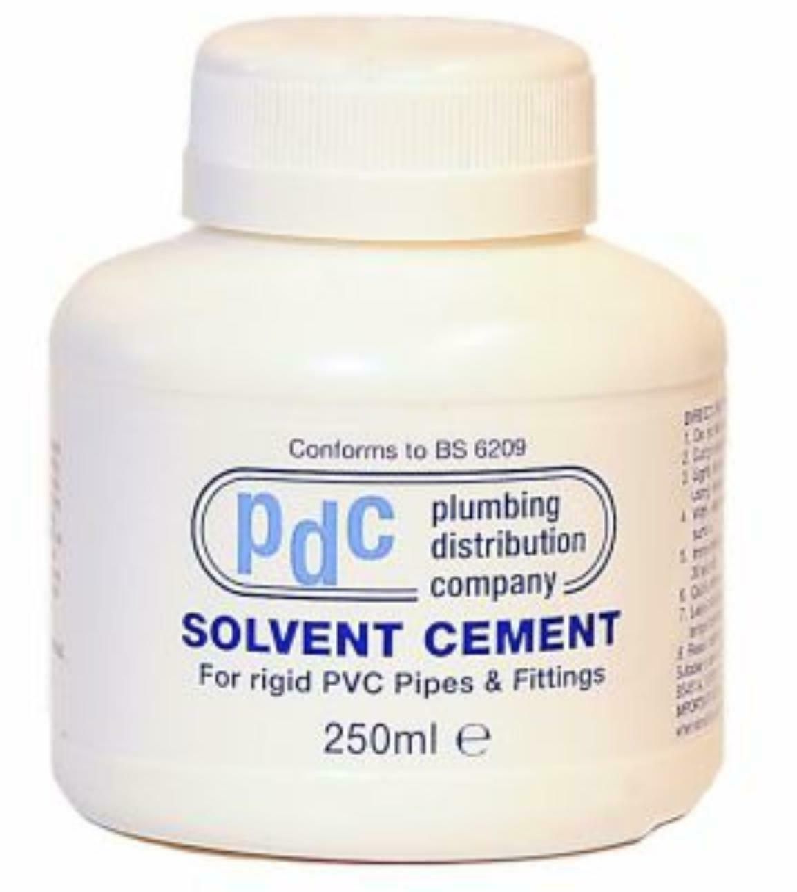 Solvent Cement 125ml - PDC