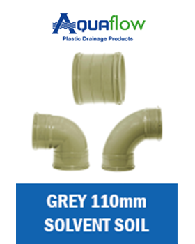 Solvent Soil Olive Grey Range 110mm Aquaflow
