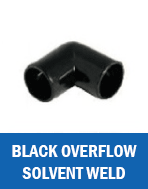 4B Black Overflow Pipe & Fittings