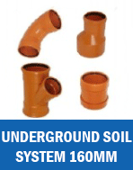 5A Underground Pipe & Fittings 160mm