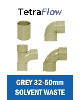 2E Solvent Waste Range Grey Tetraflow