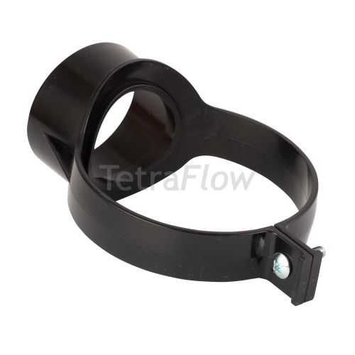 Tetraflow Black 110mm Solvent Strap On Boss 63mm