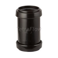 Tetraflow Black 32mm Push Fit Coupling Waste