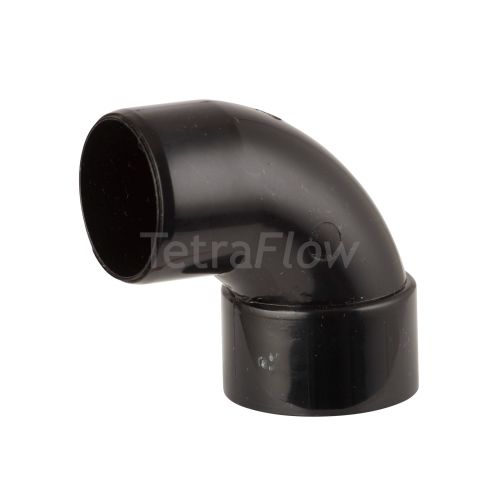 Tetraflow Black 50mm Solvent 92 Spigot Bend Waste