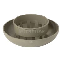 Tetraflow Grey 110mm Mushroom Vent Cowl